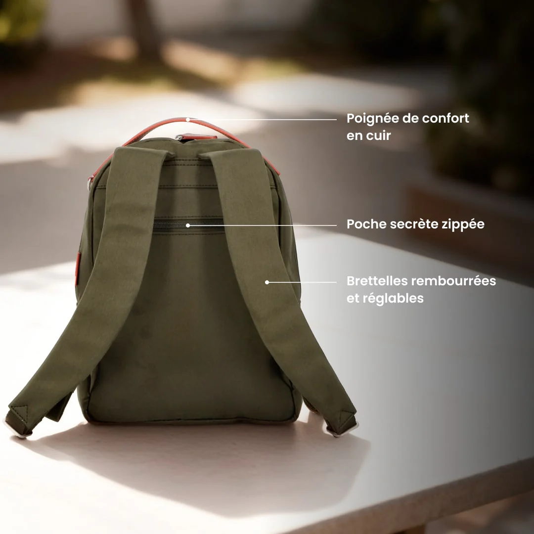 Sac à dos borne S – Uppsala Jump | Compartiment PC 13" - Image 4