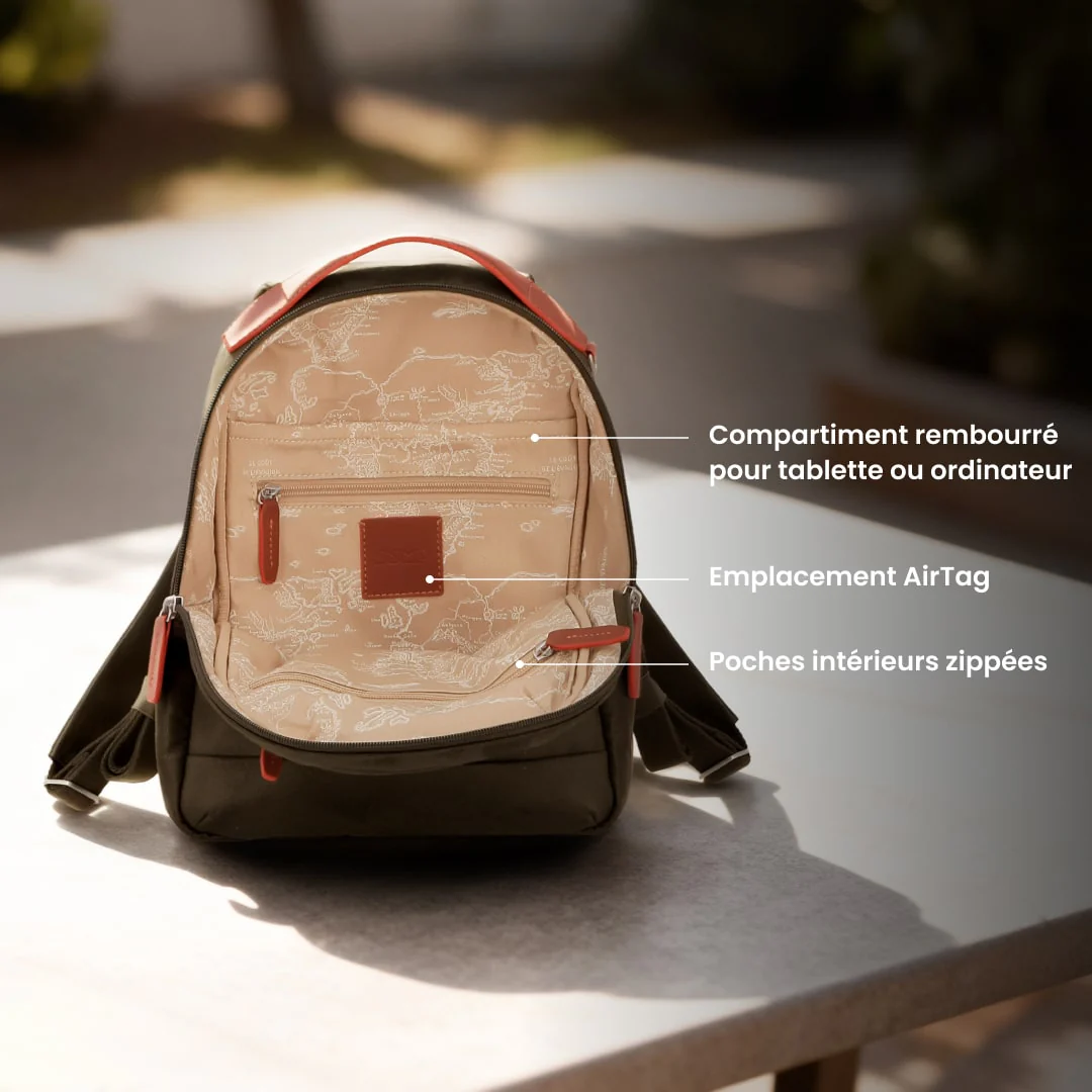 Sac à dos borne S – Uppsala Jump | Compartiment PC 13" - Image 5