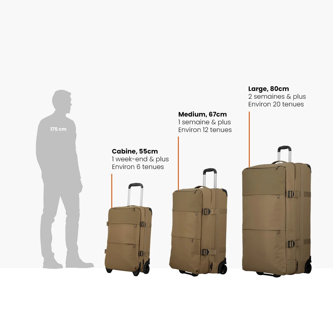 Sac de voyage Cabine 2 roues 55x35x20 cm - Dunaa Jump | 3 en 1 avec bretelles amovibles - Image 27