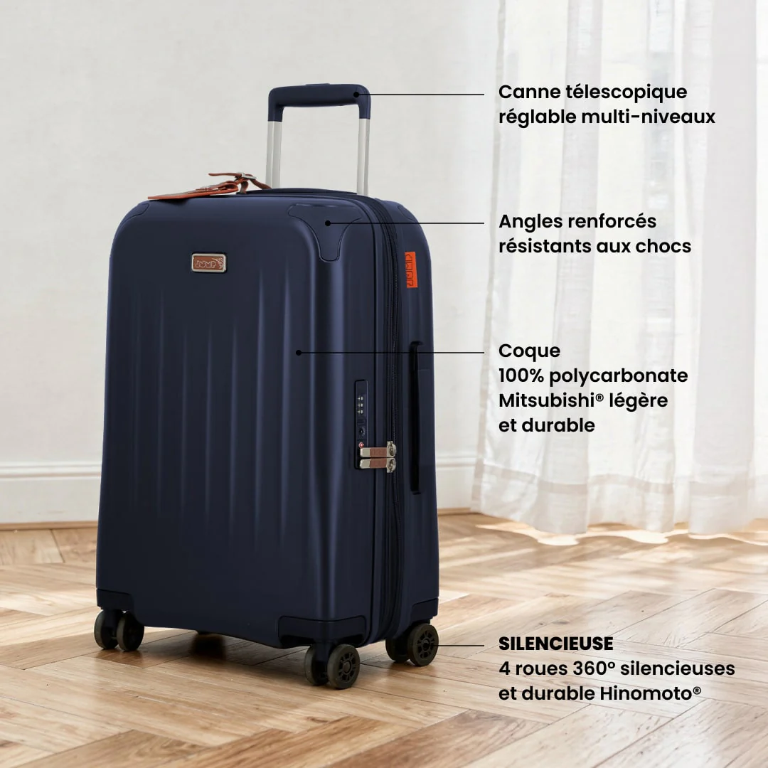 Valise moyenne 65 cm - Uppsala Jump | Extensible +20% Volume - Image 3