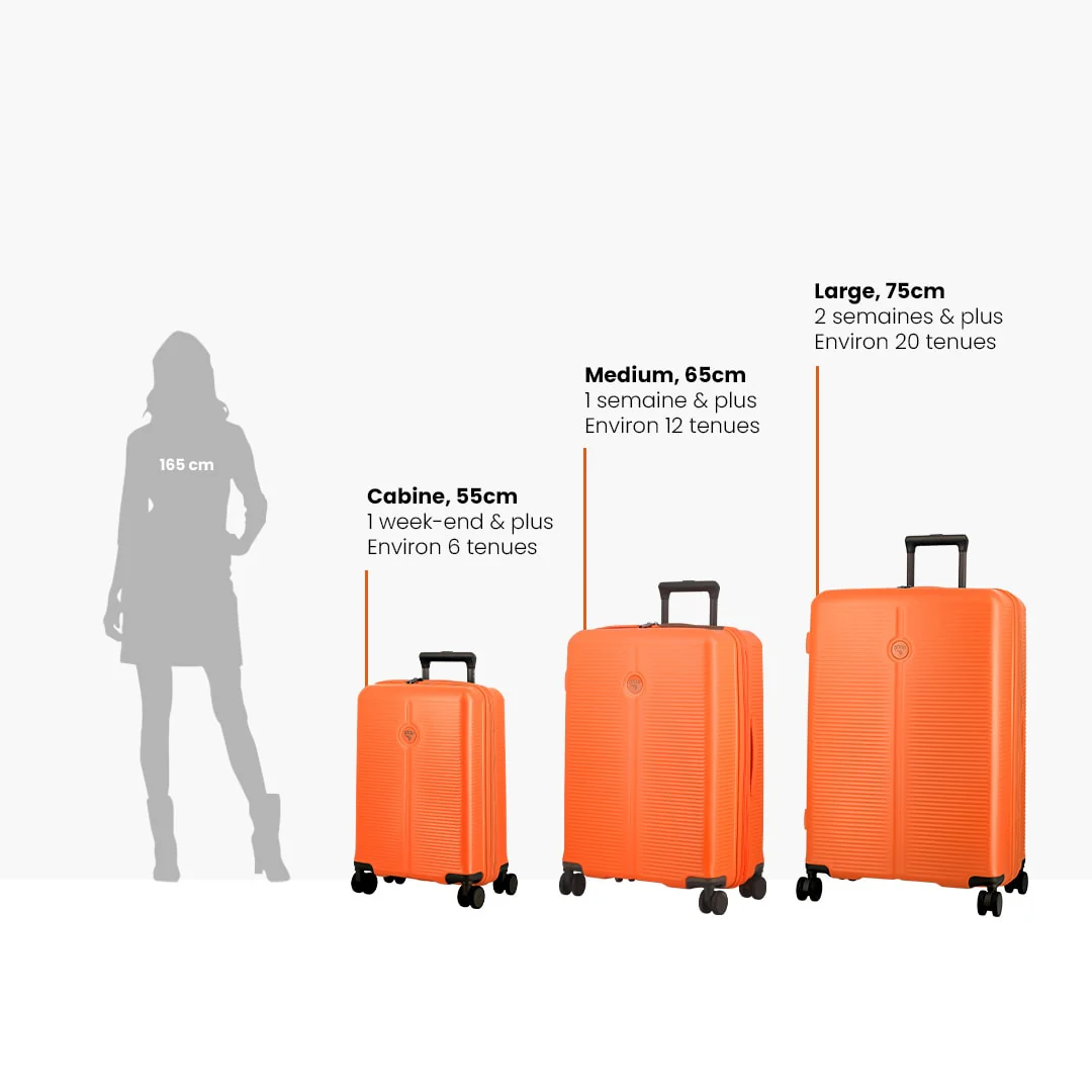 Valise cabine 55 cm - Hendaye Jump | Coque légère & résistante - Image 35